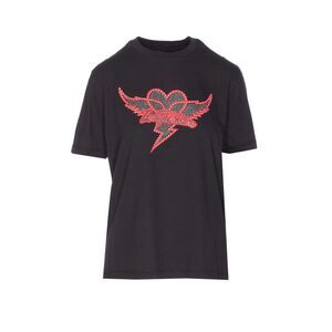 Zadig&Voltaire Women Edwin Heart Wings Strass T-Shirt